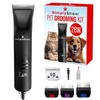 SIMPLYSHEAR Premium Dog Clippers for Grooming, High-Performance 2-Speed Corded Shears,