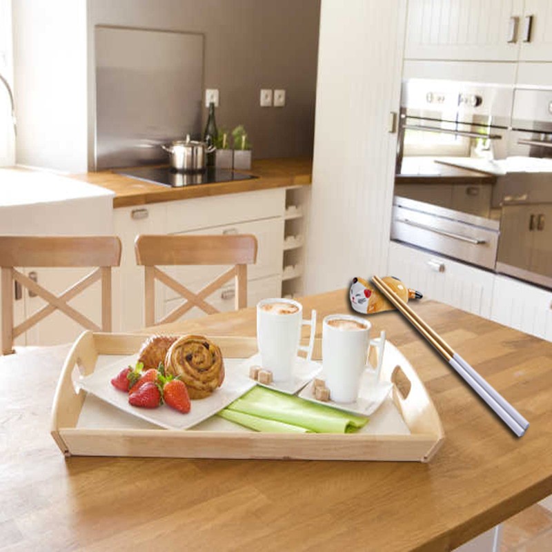 6 Pieces Ceramic Chopsticks Rest Ceramic Cat Chopsticks Rest for