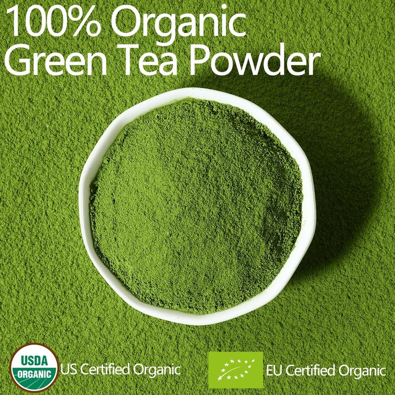 Ceremonial Grade Matcha Green Tea Powder, 1.06 Oz/30g, 100% Organic