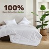 100% Rayon Derived from Bamboo Comforter for Hot Sleepers- Breathable