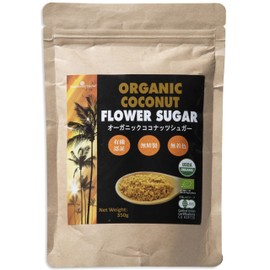 JAS Organic Coconut Suger, 12.3 oz (350 g), 1 Bag