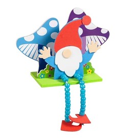 Fun Express Gnome Beaded Dangle-Leg Craft Kit - Makes 12