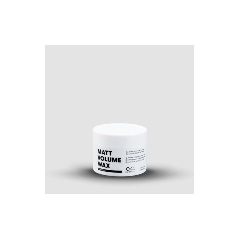 O.C. Haircare Matt Volume Wax | 100 ml Hair Wax