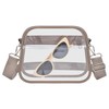 Busiuw Clear Bag for Stadium Events Mini Small Clear Purse