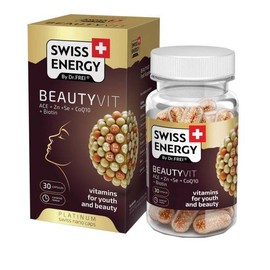 SWISS ENERGY BEAUTYVIT, VITAMINS FOR YOUTH & BEAUTY 30CAPSULES