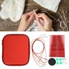 LBEC Circular Knitting Needles Interchangeable Multipurpose Knitting Needle Set for