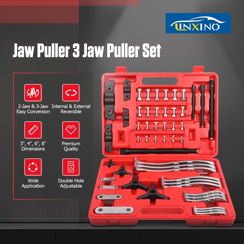 LINXINO Gear Hub Pulley Puller 2 Jaw Puller 3 Jaw