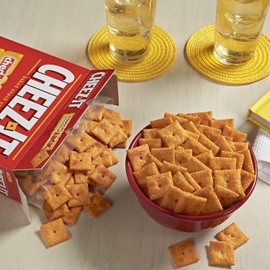 Cheez-It Baked Snack Cheese Crackers, Cheddar Jack, 12.4 oz (2 PACK)
