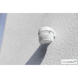 Homematic IP Smart Home Motion Sensor with Twilight Sensor - Outdoor, Accessory for Smart Home, Motion Detection, Switches Lights, Save Energy, 156203A0