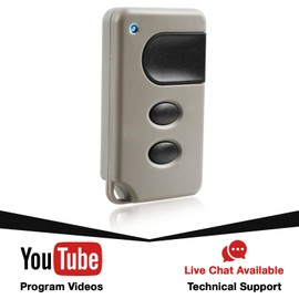 Garage Outlet Door Opener Purple Learn Button 3-Button Lithium Battery for Liftmaster 53753 371LM 373LM Chamerblain Craftsman 139.53753