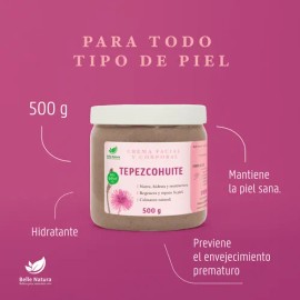Crema Tepezcohuite Reparación Profunda Anti-acne Premium 500                                                                                          