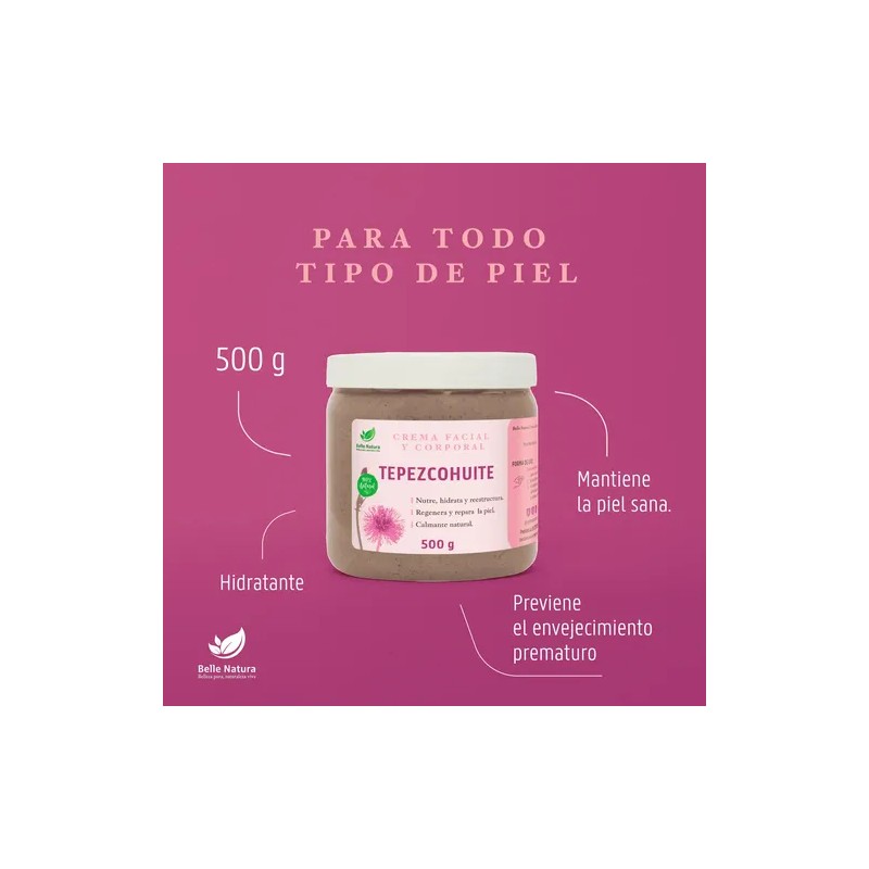 Crema Tepezcohuite Reparación Profunda Anti-acne Premium 500