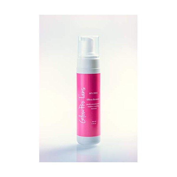 GlowPro Tans - Professional Strength Tanning Mousse - 14% DHA