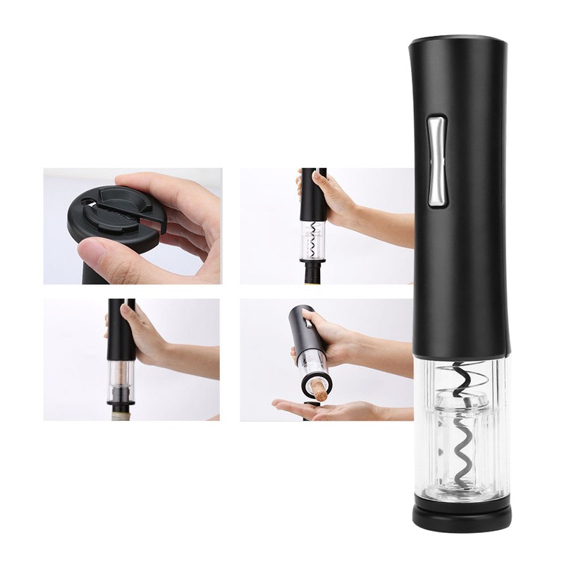 ABS Smart Electric Wine Opener Automatic Bottle Opener with Blue