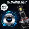 Focos Led Alta Y Baja Luces 36000lm Canbus, 2 Unidades