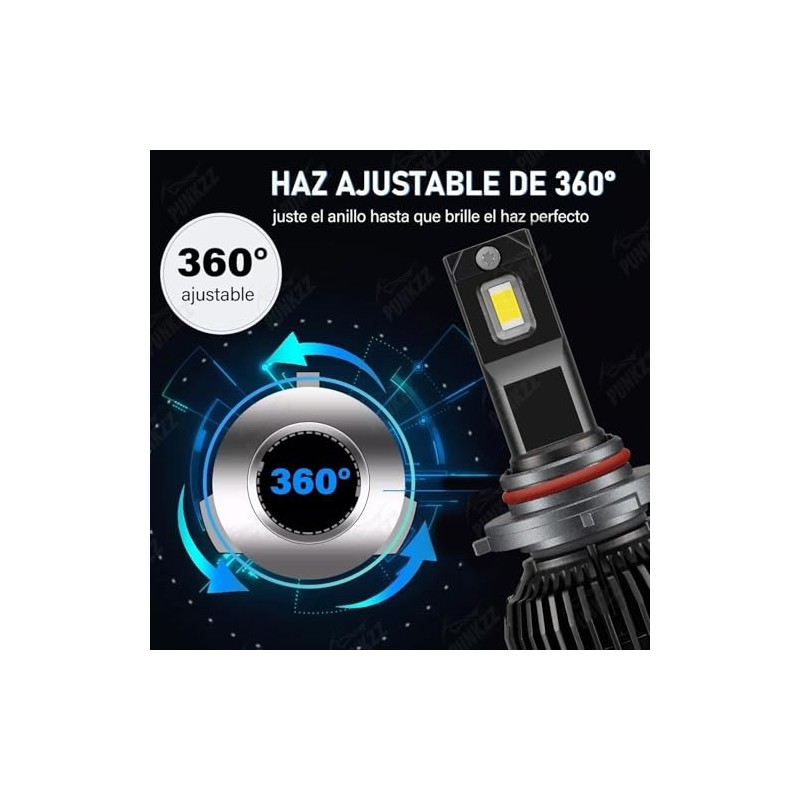 Focos Led Alta Y Baja Luces 36000lm Canbus, 2 Unidades
