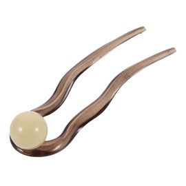 Ipetboom Pearl Adorned u Shaped Hairpin Women's Bun Hair Holder Stylish Hairpins Hair for Women Vintage Decor