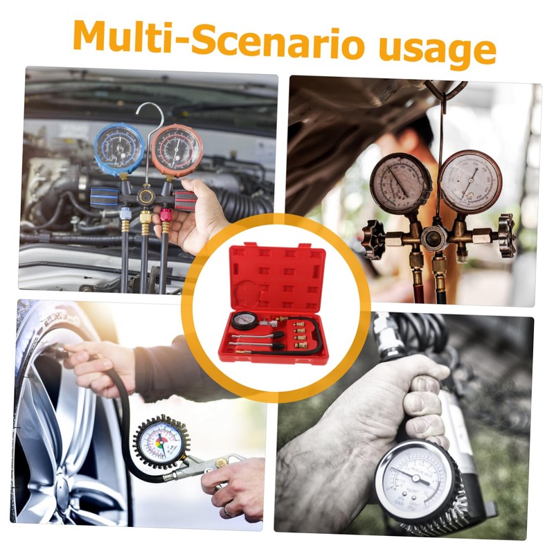 CHILDWEET 1 Set Compression Test Kit Tester Kit Engine Compression