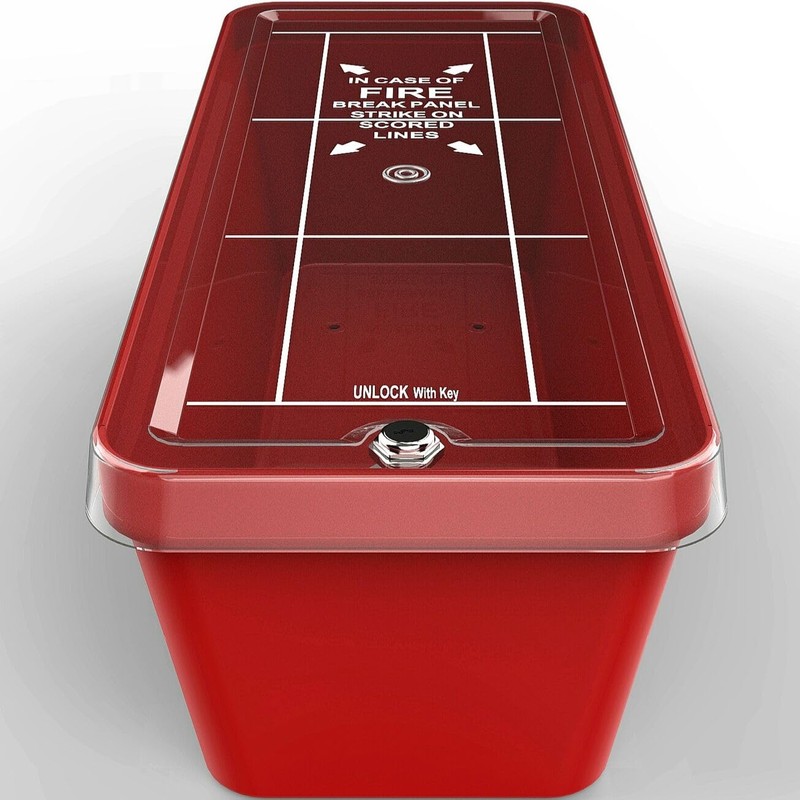 ISOP PVC Fire Extinguisher Cabinet Small for up to 5