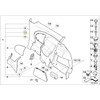 MINI R50 R53 Interior Trim Panel Clip Clamp 0766476 07130766476