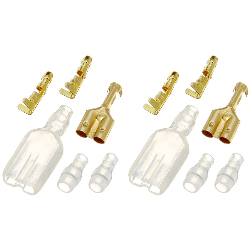 キタコ(KITACO) ダブルギボシ端子セット K-CON CA/CW103(ホンダ) ホンダ車用 オスギボシ/スリーブ×各4 メスギボシ/スリーブ×各2 0900-755-01003