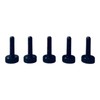 PrecisionGeek M5 x 15mm Flat Knurled Thumb Screws (Set of