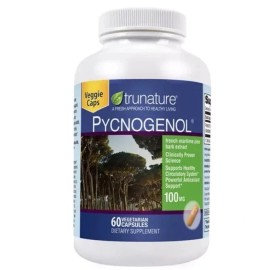 Trunature Pycnogenol 100 mg, 60 Vegetarian Capsules
