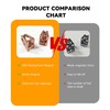 Magnetic Hair Clips for Women, Advanced No-Slip Styling Hair Clips,