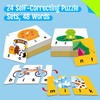 Self-Correcting Spelling Puzzles, Double-Sided Three and Four-Letter Word Spelling Cards