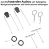 STAHLWERK 2 x Car Radio Removal Kit 12 Pieces |