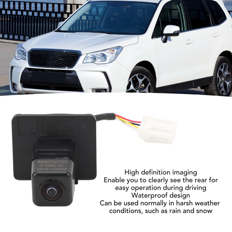 Backup Camera for Forester 2014-2016, SU1960102 86267SG000 Parking Assist Camera,