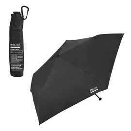 Wpc. IZA ZA018-001-102 Men's Parasol, Ultra Light, Heat Insulation, 100% Shading Rate, Black, Ribs: 19.7 inches (50 cm)