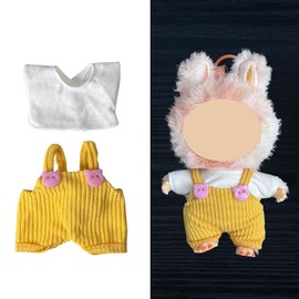 Doll Clothes - Compatible with LBB 5.91-6.7inch(15-17cm) Dolls as Accessories Only, Premium Dolls Outfit with Accessories, Hand Crocheted Hat, Sweaters, Bag 20
