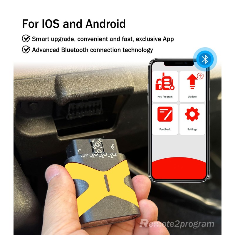 Remote2program Smart Car Key Self Programmable Keyless Entry Replacement for