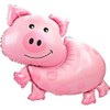 Anagram International Pig Shape Pack, 25", Pink