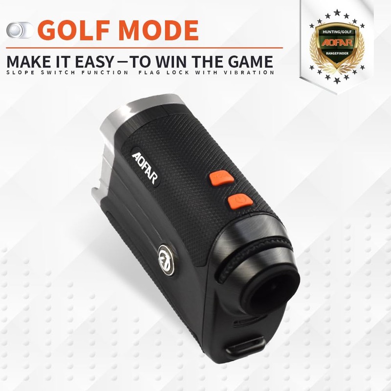 AOFAR GX-2S PRO Rangefinder for Golf & Hunting with Slope