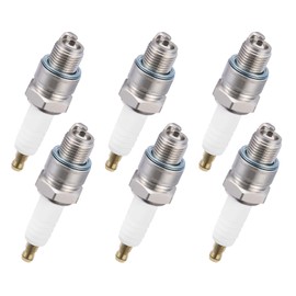 BDFHYK 1134 universal Spark Plugs Compatible with Yamaha Tohatsu Mariner 2-Stroke Outboard Engines Replacement for BR8HS-10 Set of 6