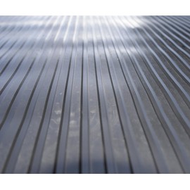 BDK GMT330 Black 8' x 4' Flex Tough Garage Thick Heavy Duty Rubber Floor Mat/Protector for Garage, Shop, Parking, Patio, Entrance, 1 Pack