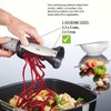 GEFU Spirelli 2.0 spiral cutter, spaghetti cutter with remover holder.,