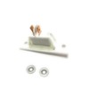 D120 Replacement White Fan Rocker Switch Compatible With Whirlpool Jenn-Air