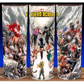 Unbranded My Hero Academia Anime Manga Character Collection Cup Mug Tumbler Cup 20oz