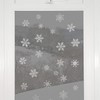 Articlings Beautiful Glitter Snowflake Static Window Clings (56 Snowflake Clings)