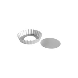 Fat Daddio's 4 1/4-Inch Removable Bottom Mini Tart Pan
