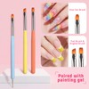 Karroy Sponge Pat Paint Nail Gel, Ombre Nails Gradient Gel
