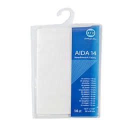 Mouldmaster Aida 14 Count White, 39cm x 45cm