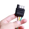 Kinstecks 2 Way Flat Y-Splitter 4 Pin Flat Separator Extension