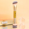 DUcare Foundation Brush Contour Bronzer Makeup Brush Double Ended Self
