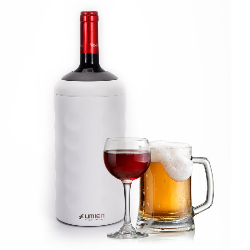 Premium Wine Chiller - Wine Bottle Chiller Double Walled, Vacuum
