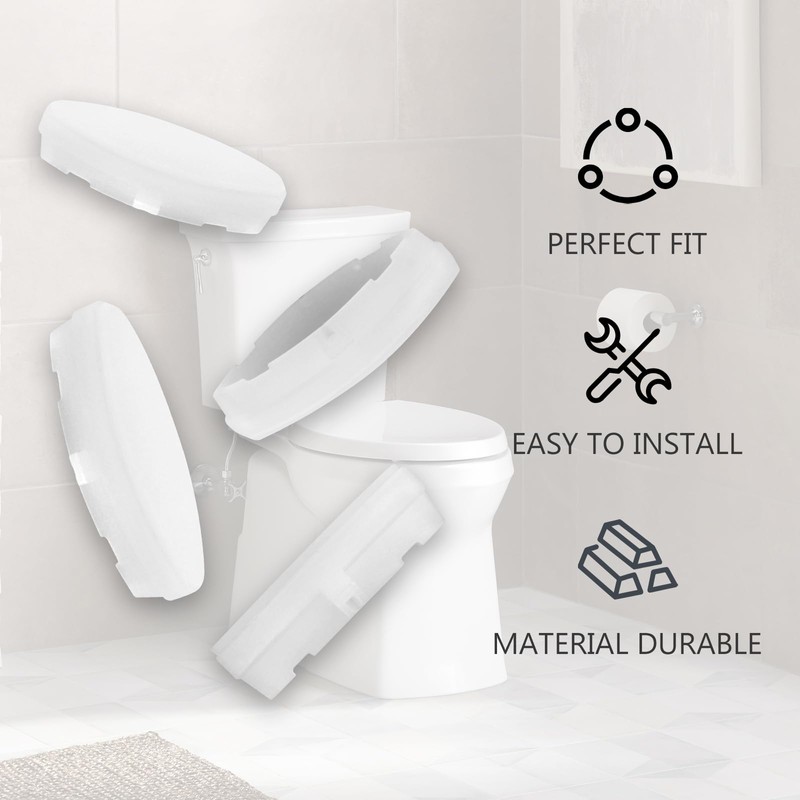 8Pcs Toilet Seat Bumpers Replacement for Kohler 1133070 1236365, for