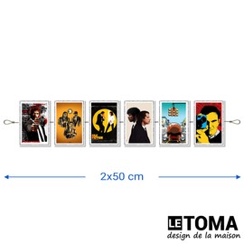 LeTOMA Photo Rope, Picture Wire with Extremely Strong Neodymium Magnets and Suction Cups - Extra-Strong Magnetic Rope, Guaranteed Hold for Photos and Postcards - Also Sticks to Windows